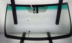 Стекло лобовое передняя toyota landcruiser j150 2010- датчик pas зелёная фото №1