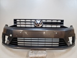 Vw caddy 2k5 бампер переднее перед решётка эмблема na радар 2k5807221 фото №1