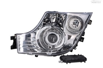 Фара mercedes actros mp4 mp5 левый ксенон фото №1