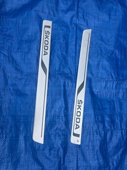 Skoda octavia 3 iii 5e планка пороговая левая накладка 5e0853813e фото №1