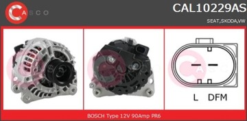Генератори casco cal10229as фото №1