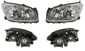 Фара лампа toyota rav4 xa30 09-10 l+p tyc фото №1