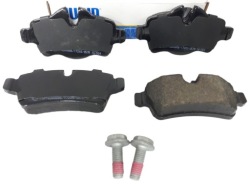 Тормозные колодки тормозные osi зад jurid mini cooper one works r56 r55 r58 r57 r59 фото №1