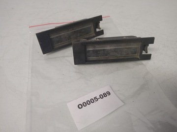 Освещение номерного знака зад opel vectra c фото №1