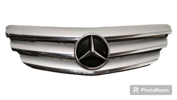 Решітка радіатора решітка mercedes w169 рестайлінг хром фото №1