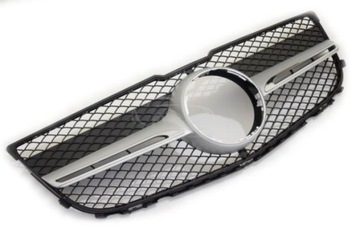 Решётка радиатора mercedes x204 glk 12-15 хром фото №1