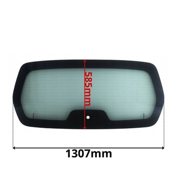 Стекло задняя w крышка багажника toyota proace city/verso 2020- 0434 фото №1