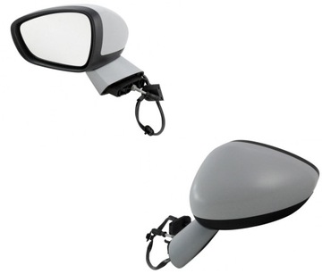 Зеркало левая электрические citroen c5 08- фото №1