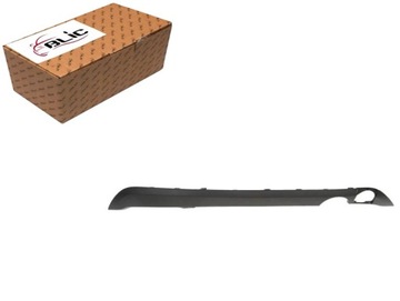 Спойлер бампера зад ford fiesta vii 05.17- blic фото №1