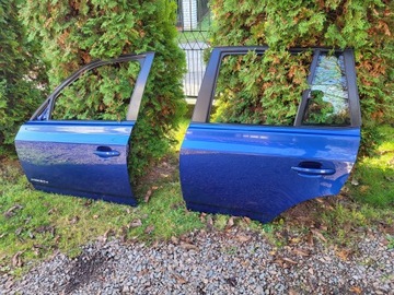 Дверь левая передние задние bmw x3 e83 montegoblau фото №1