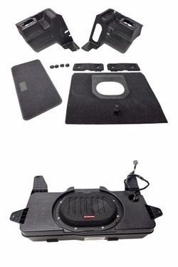 Jeep wrangler jl багажник оббивка боковина зад полиця оббивка сабвуфер фото №1