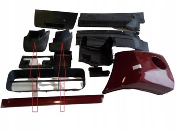 Брызговик nissan titan armada фото №1