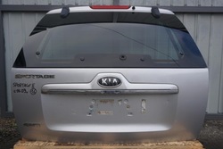 Kia sportage ii кришка багажника 9s срібна петлі скла 2009рік фото №1