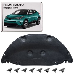 Toyota ch-r ax10 2016-2023 шумоизоляция капота 53341f4010 53341f4010 + клипсы фото №1