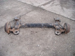 Peugeot 207 sw 08-12 вісь балка задня фото №1