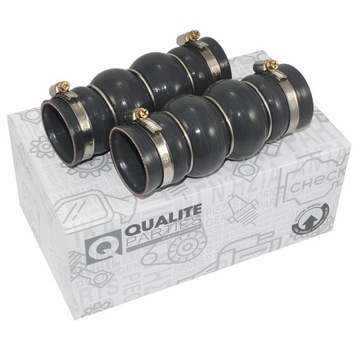 2x труба шланг інтеркулер citroen berlingo c2 c3 c4 picasso 1.6 hdi фото №1