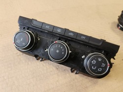 Панель дисплей кондиціонера vw passat b8 golf vii оригінал 5g0907426t - фото №1