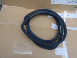 Mercedes w124 універсал ліва прокладка двері лівий зад синя тканинний фото №1