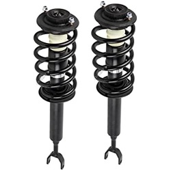 Комплект амортизатори пружини блок управління подушкою безпеки перед audi a4 b5 rc фото №1