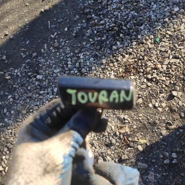 Заглушка бампера фаркоп vw touran fl 1t0807241b фото №1