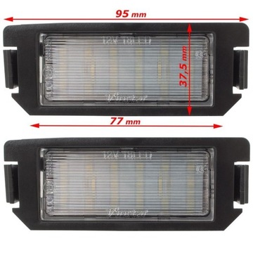 Hyundai купе 02-09 подсветка номерного знака регистрационный led фото №1