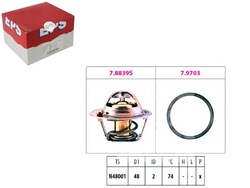 Термостат ford 74c focus 1,4 ,16 98- eps фото №1