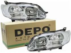 Лампы фары peugeot 301 12-17 фото №1