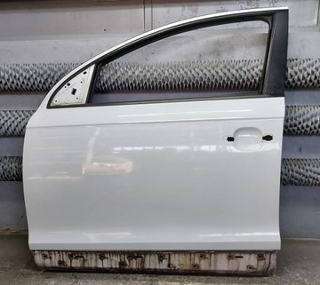Audi q7 4l 06-15r дверь перед передние левая цвет ly9c фото №1