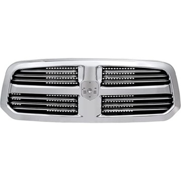 Решётка решётка радиатора dodge ram хром 2013 2018 фото №1