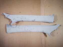 Outlander iii защита стойка обшивка фото №1