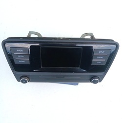 Skoda octavia iii радіо навігація 5e0035871 оригінал фото №1