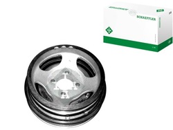 Колесо пасове вала колінчастого fiat 1,3jtd opel corsa фото №1