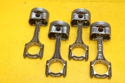 Поршень поршні шатун шату́н a4 b6 a6 c5 passat b5 fl 2.0 alt 06ba 82l82 фото №1