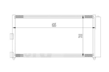 Depo конденсатор кондиціонера fiat depo фото №1