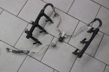 Audi a8 d4 3,0 tfsi планка впрыскивающий форсунки 06e133682c фото №1