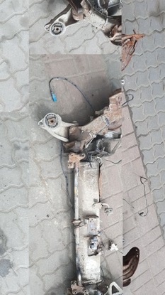 Балка підвішування зад citroen c5 фото №1