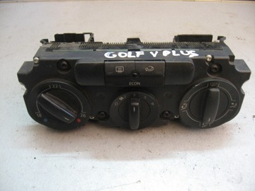 Панель повітропровід vw golf 5 plus 5m1820045 фото №1