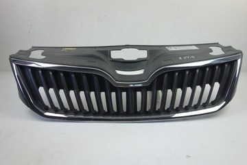 Решітка радіатора решітка skoda rapid 12- 5ja853668 фото №1