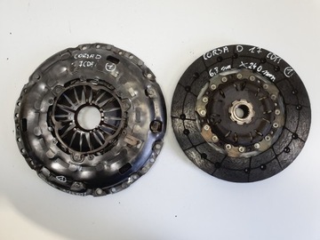 Opel corsa d 1.7 cdti притиск диск зчеплення a17dts фото №1