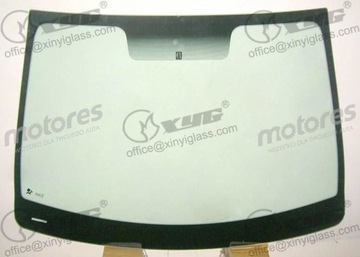 Стекло лобовое renault clio iii 2006-2013 фото №1