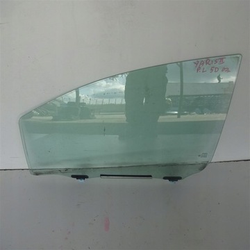 Скло передня ліва двері toyota yaris ii 5 двері фото №1