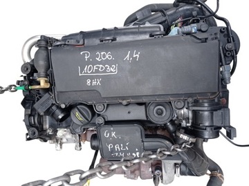 Двигун peugeot 206 1.4 hdi оригінальний номер 10fd32 фото №1