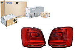 Лампа зад l vw polo v 6c 05.14-09.17 tyc фото №1