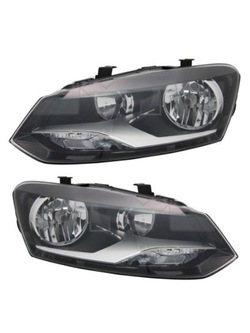 Фари vw polo v 6c polo v 6r 09-14 комплект ліва + права фото №1