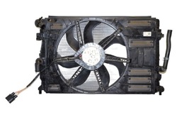 Vw радиатор вентилятор 5q0816411bc 2q0121253k фото №1
