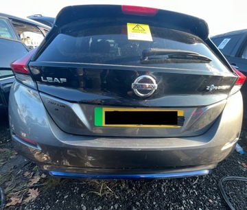 Бампер зад nissan leaf ze1 ii 2 4 pdc цвет kad фото №1