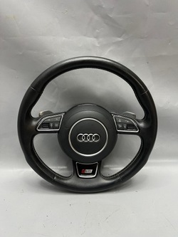 Кермо мультифункція пелюстки audi s8 a8 d4 ідеальна! фото №1