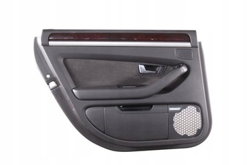 Обивка дверь зад левый audi a8 d3 06r bose фото №1