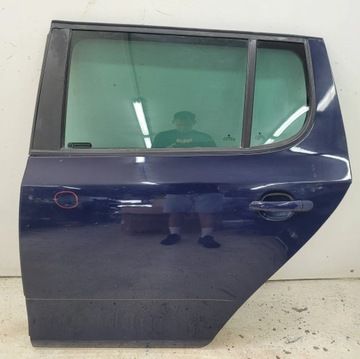 Skoda fabia ii 2 дверь зад задние левая комплектные демонтаж фото №1