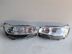 Citroen c5 iii x7 рестайлінг 11-17 лампа права + led uk фото №1